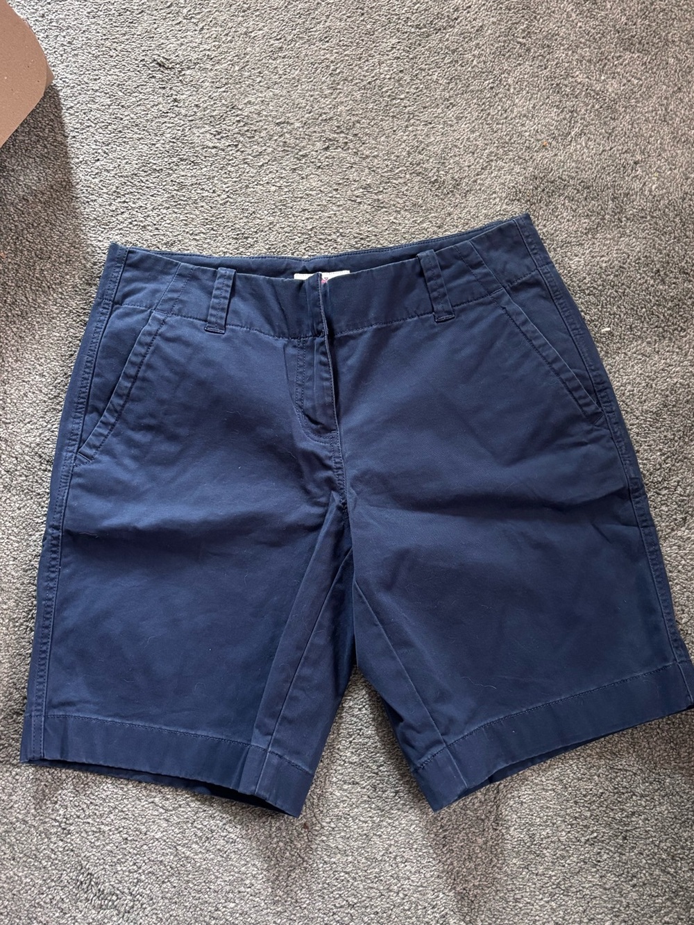 Vineyard Vines Navy Chino Bermuda Shorts